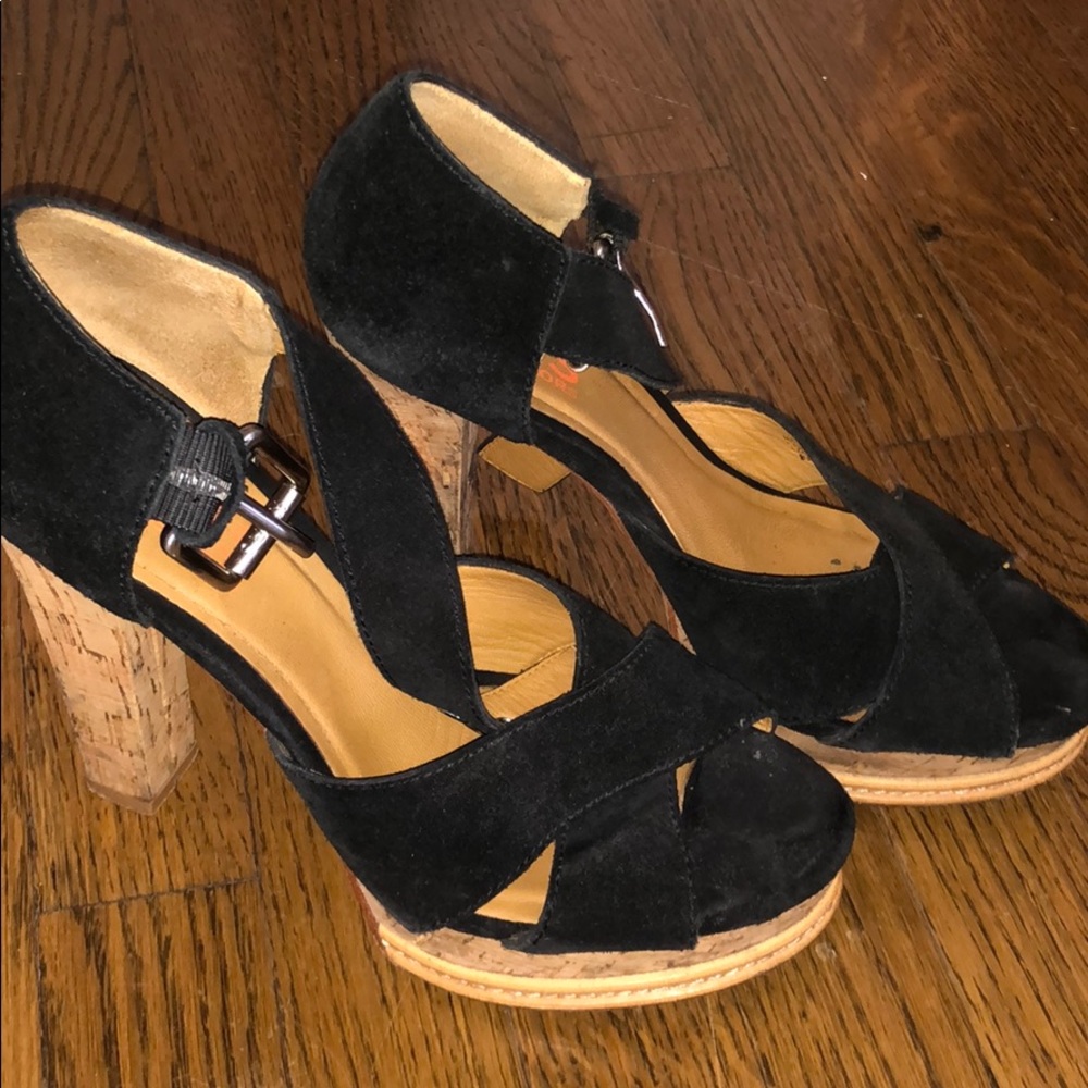 Michael Kors kork heels size 8.5